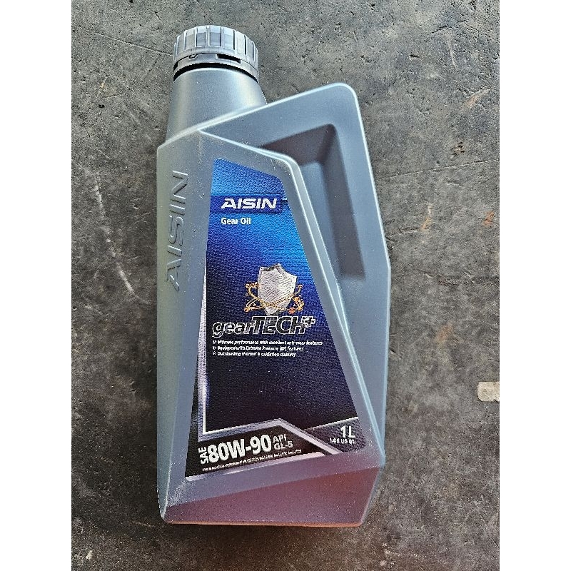AISIN GEAR TECH+ GEAR Oil GL-5 80W-90 ขนาด1ลิตร