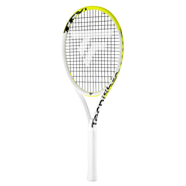 Tecnifibre ไม้เทนนิส TF X1 V2 255 Tennis Racket G1 | White/Yellow/Black ( 14TFX25541 )