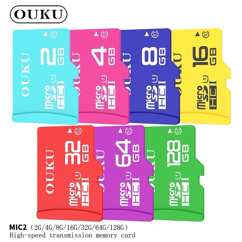 เมมโมรี่การ์ด Ouku kingkong Micro SD card Memory Card2GB 4GB 8GB 16GB 32GB 64GB