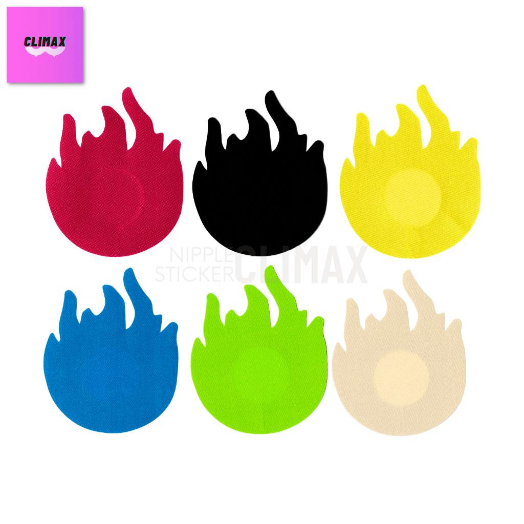 🔥สติกเกอร์ปิดหัวนม 🔥 ลูกไฟ (ขั้นต่ำ 2 คู่ : คละแบบอื่นได้) ปิดจุก แปะนม แปะจุก แฟนซี เซ็กซี่ ชุดชั้นในเซ็กซ๊่