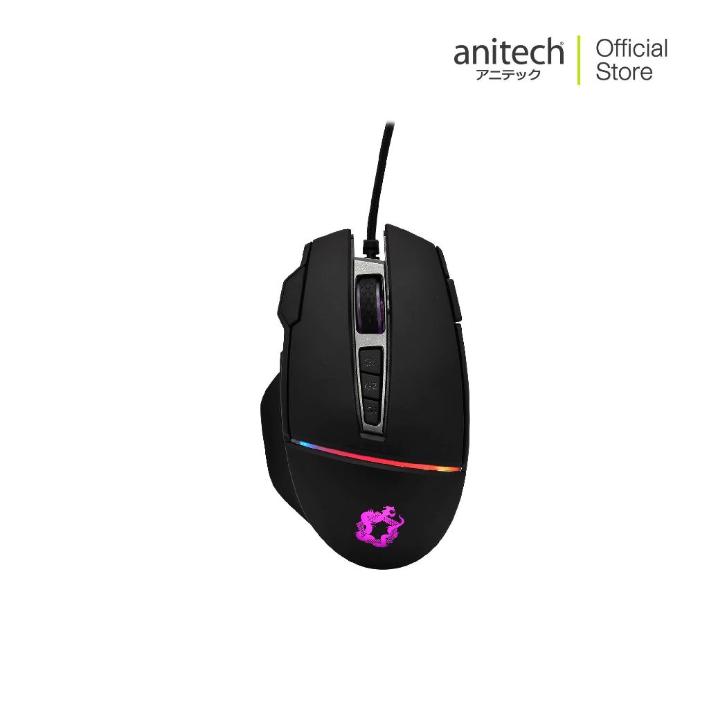 Anitech เมาส์มีสาย Gaming Mouse รุ่น SCYLLA สินค้ารับประกัน 1 ปี ราคา ถูกที่สุด ดีลบีเคเค แกลเลอรีภาพที่ 5