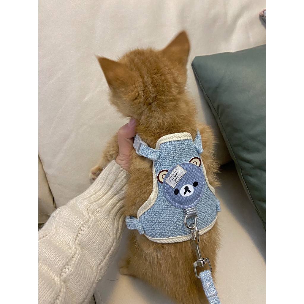 ✨ สายจูงสัตว์เลี้ยง สายจูงแมวรัดอก จูงหมา สําหรับสัตว์เลี้ยง เสื้อรัดอกหมา สุนัข สายจูงแมว สายจูงสัตว์เลี้ยง สายรัดอก