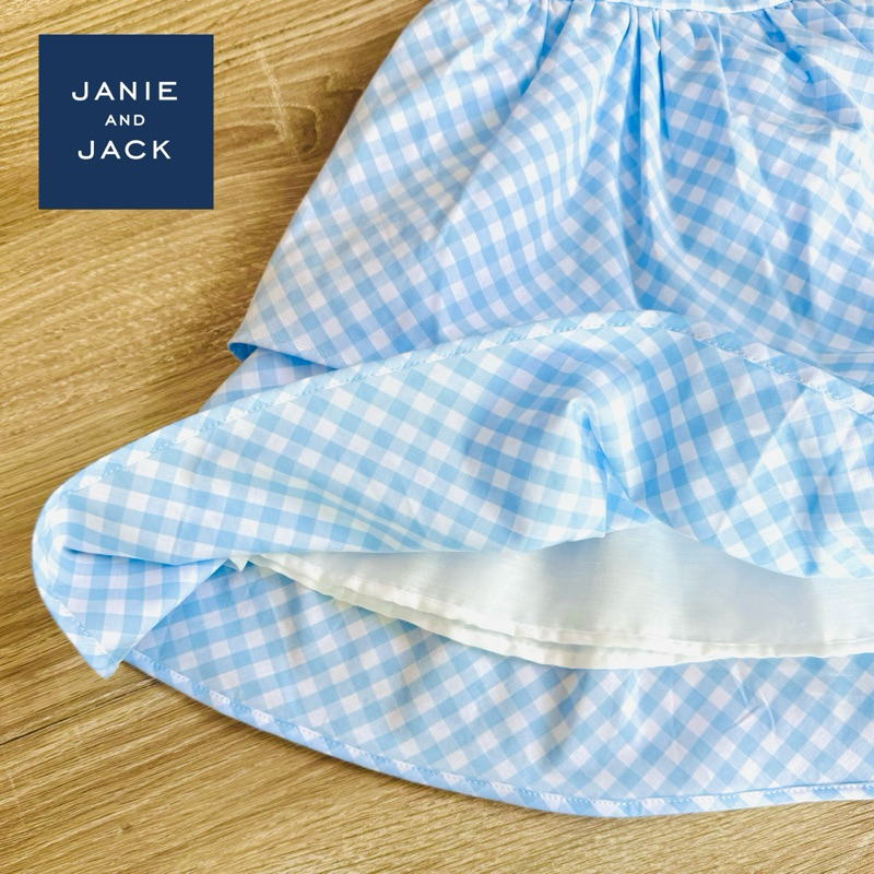 THE PICNIC PERFECT DRESS ❤️Colour : Blue White Gingham❤️JANIE AND JACK ราคา ถูกที่สุด ดีลบีเคเค แกลเลอรีภาพที่ 6