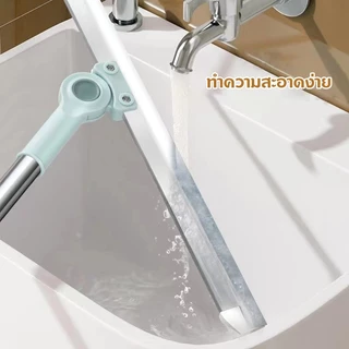 ปลีก/ส่ง ไม้ปาดน้ำ รีดน้ำพื้น สำหรับกวาดน้ำและฝุ่น ปรับหมุนได้ 180° ล้างทำความสะอาดได้ง่าย