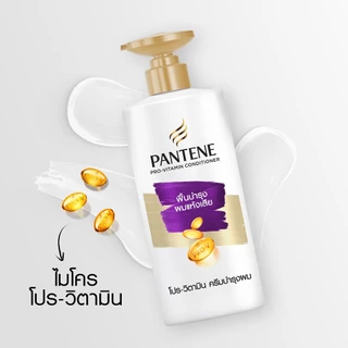 [แพ็คคู่สุดคุ้ม1+1]Pantene แพนทีน โปร-วี บำรุงผมแห้งเสียแชมพู+ครีมนวดผม 380มล Total Damage Care ผลิตภัณฑ์ดูแลผม บำรุงผม