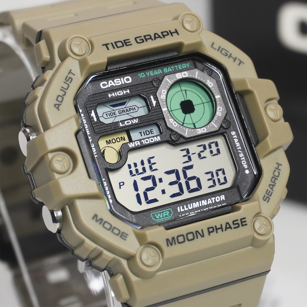 Casio Standard นาฬิกาข้อมือผู้ชาย รุ่น WS-1700,WS-1700H,WS-1700H-1A,WS-1700H-5A,WS-1700H-8A