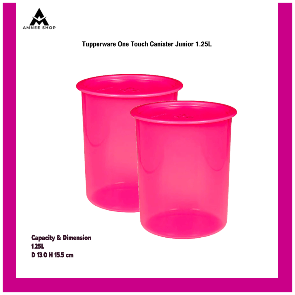 Tupperware One Touch Canister Junior 1.25L