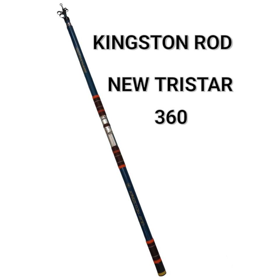 คันเบ็ด KINGTON ROD NEW TRISTAR 360 ยาว12ฟุต สินค้ามือสองนำเข้าจากญี่ปุ่น