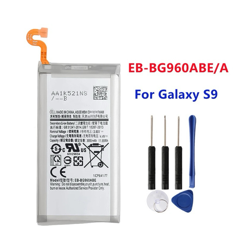 EB-BG960ABE แบตเตอรี่โทรศัพท์สำรองสำหรับ Samsung Galaxy S9 SM-G960 SM-G960F G9600 G960F G960แบตเตอรี