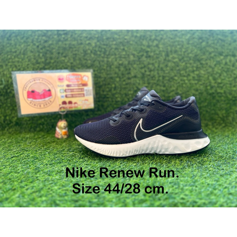 Nike Renew Run. Size 44/28 cm. #รองเท้าไนกี้ #รองเท้าผ้าใบ #รองเท้าวิ่ง #รองเท้ามือสอง #รองเท้ากีฬา