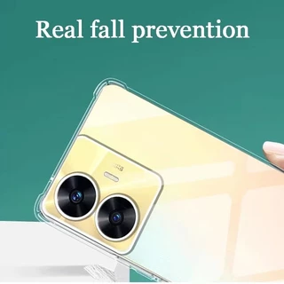 🔥เคสใส🔥ใช้สำหรับ Oppo Realme C61 C63 C51 C53 C55 Realme Note50 Note60 พร้อมส่ง กันกระแท For ออปโป้