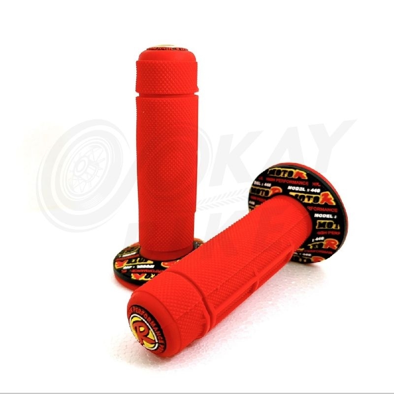 ปลอกมือ ปลอกแฮนด์มอเตอร์ไซค์ ปลอกแฮนด์สีแดง ปลอกมือแต่งมอไซค์ | 1 คู่ จับกระชับมือ ไม่ลื่น - รูปที่ 2