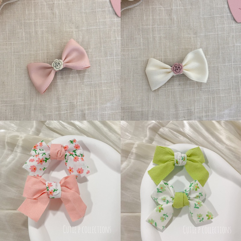 สินค้าupdate กิ๊บโบว์สีสันน่ารักสดใส สำหรับคุณผู้หญิงและคุณหนูๆ งานจริงสวยถูกใจแน่นอนค้า