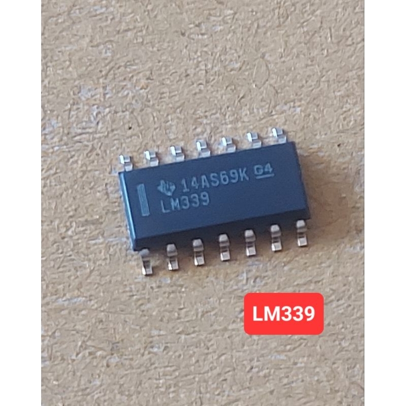 LM339 Quad Open Collector Comparator