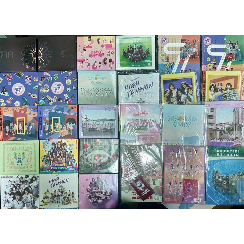 CD BNK48 แกะแล้ว ไม่มีรูปสุ่ม kimiwa festival Beginner 77ดินแดน High Tension Heavy Rotation สัญญานะ ดีอะ