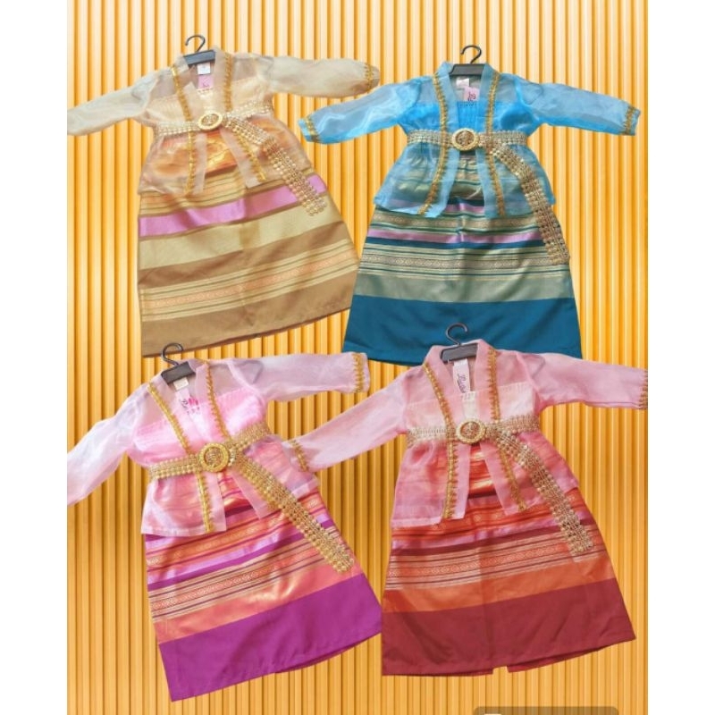 ชุดสาวพม่า ชุดอาเซียน ชุดพม่า พร้อมส่ง(AY)
