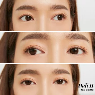 คอนแทคเลนส์ Dali II (Neo Cosmo) สีน้ำตาลช็อกโกแลต โตเล็กน้อย เนียน ใส่เรียนได้ มีส่งด่วนใน กทม.