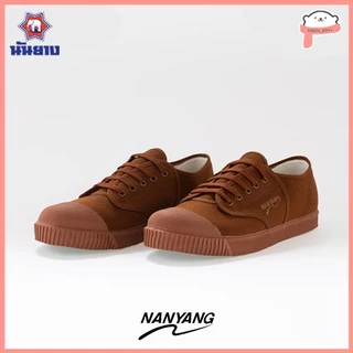 **ออกใบกำกับภาษีได้**รองเท้านักเรียน รองเท้าผ้าใบ รองเท้านันยาง Nanyang รุ่น 205-S ขนาด 30-47 นันยาง