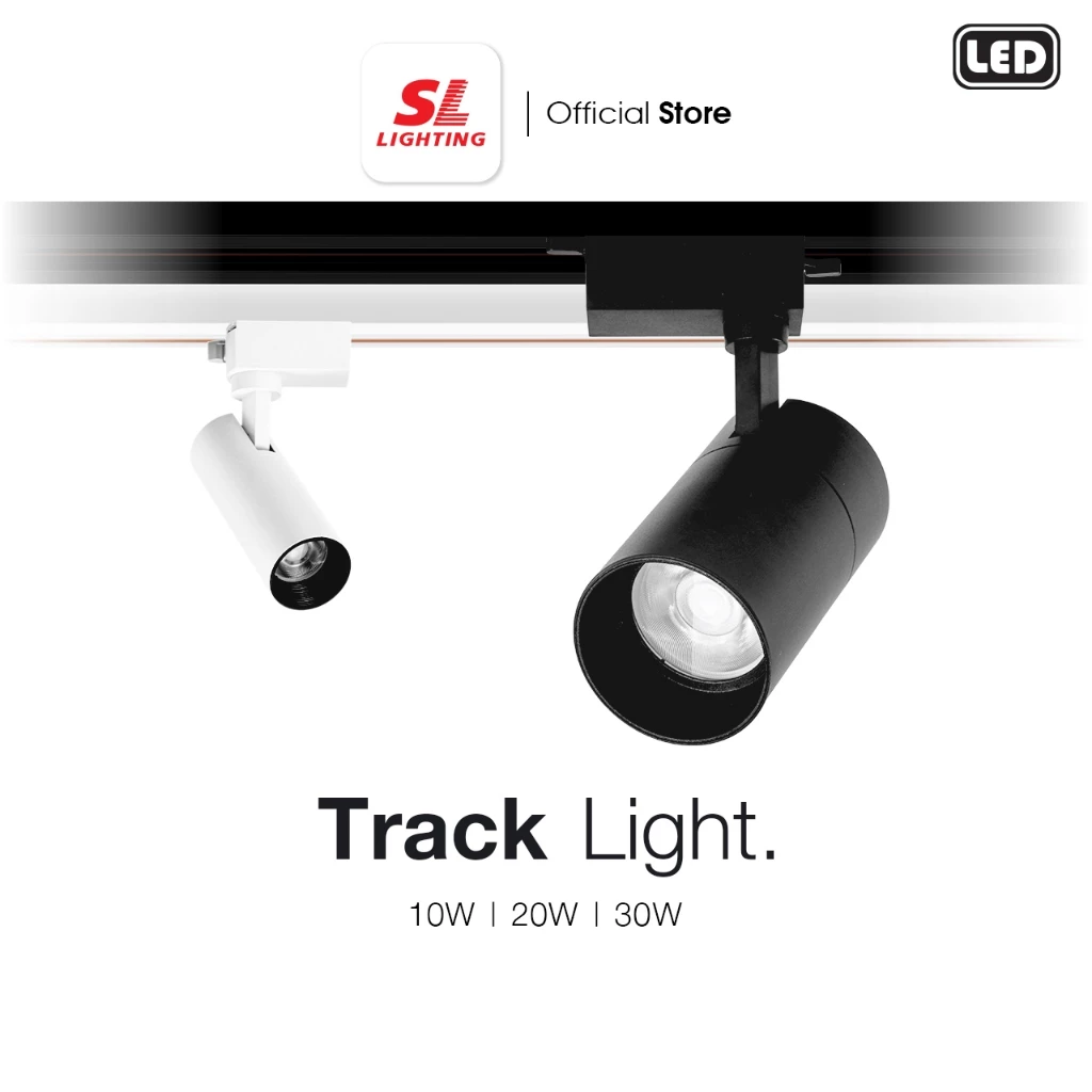 SL LIGHTING | LED Track Light โคมไฟสปอร์ตไลท์ โคมไฟส่องรูปภาพส่องผนังกำแพง แอลอีดี แบบเข้าราง รุ่น SL-7-930A