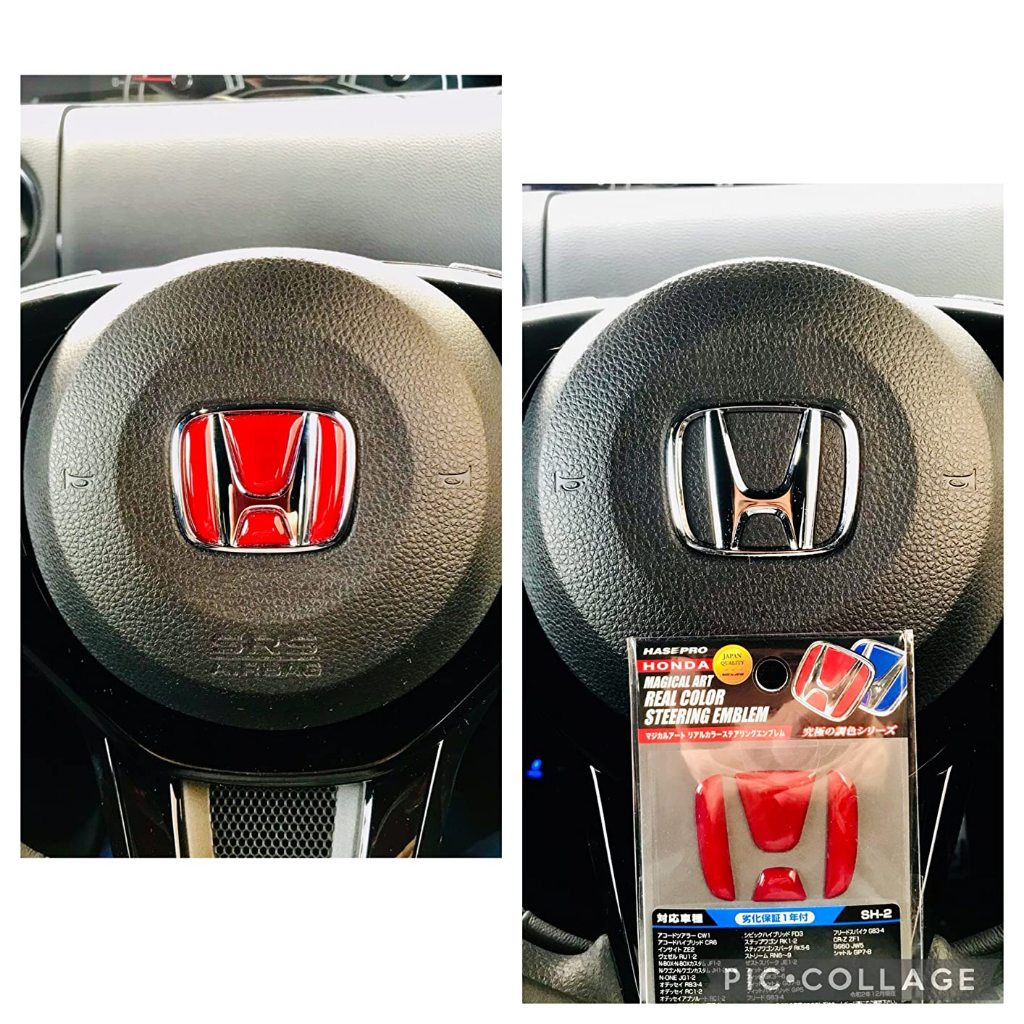 🎌แท้ญี่ปุ่น🎌 สติ๊กเกอร์ H พวงมาลัย HONDA แบรนด์ Hasepro Made in Japan สินค้านำเข้าจากประเทศญี่ปุ่น - รูปที่ 5