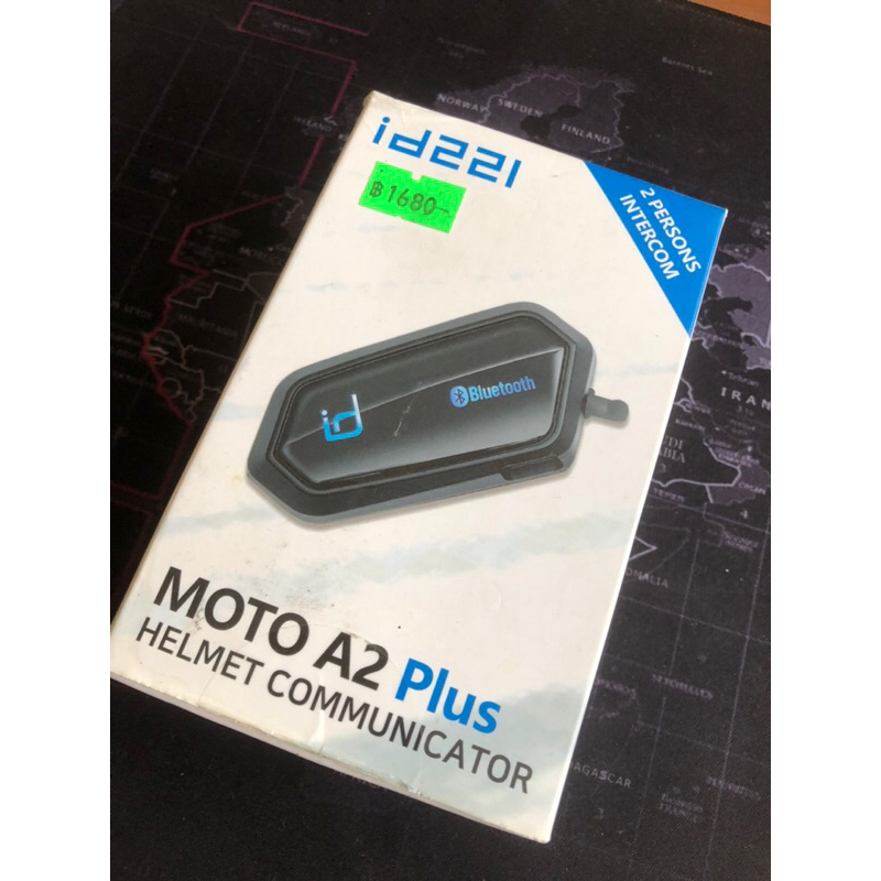 Bluetooth Id221 moto A2 plus บลูทูต ติดหมวก มือสอง