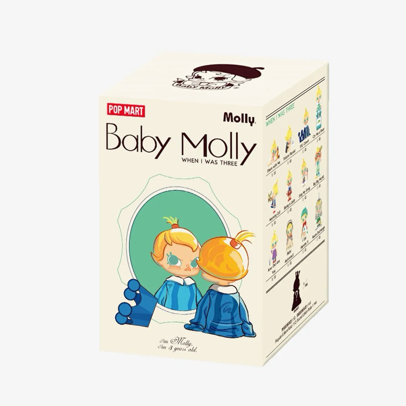 [พร้อมส่ง] Popmart Baby Molly กล่องสุ่ม 1 จุ่ม