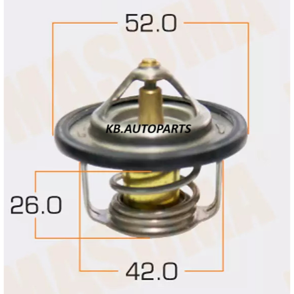 วาล์วน้ำ SUZUKI VITARA SE416 G16A G16B 1.6 1988-1998 HONDA ACTY EH 0.6 1979- DAIHATSU CUORE L55 AB 0