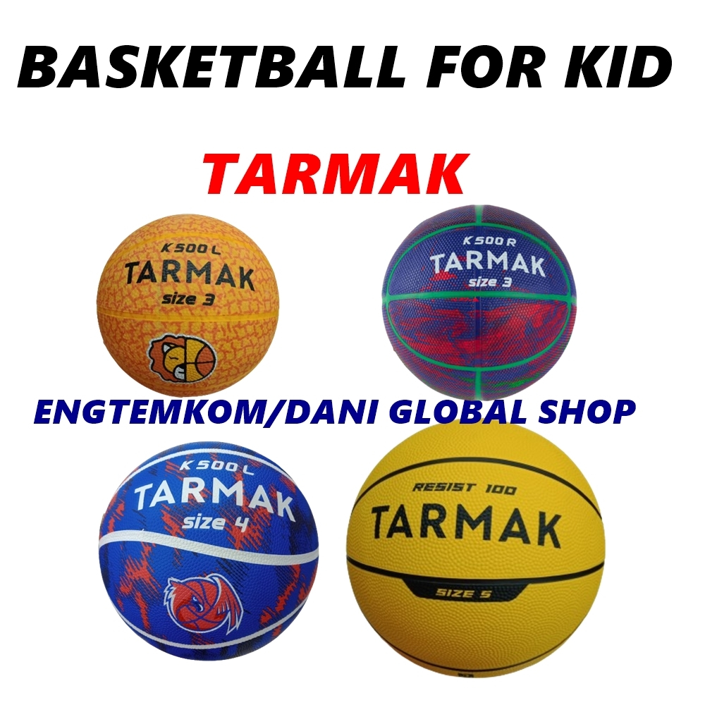 ลูกบาส ลูกบาสเก็ตบอล สำหรับ เด็ก BASKETBALL SIZE5 FOR KID TARMAK