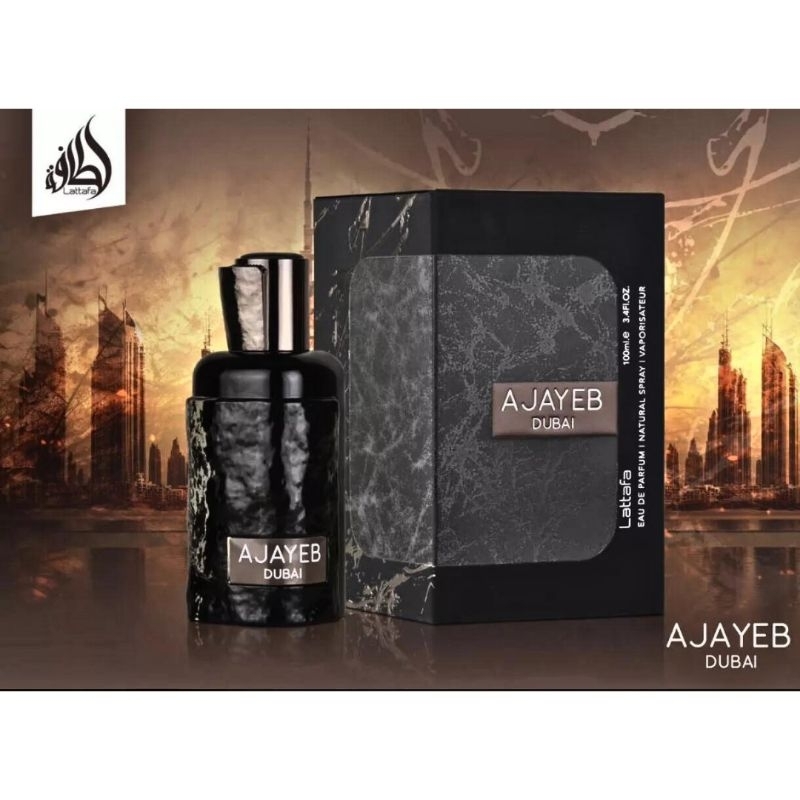 น้ำหอมนำเข้าจากดูไบฯ | Ajayeb Dubai EDP 100ml Original By Lattafa