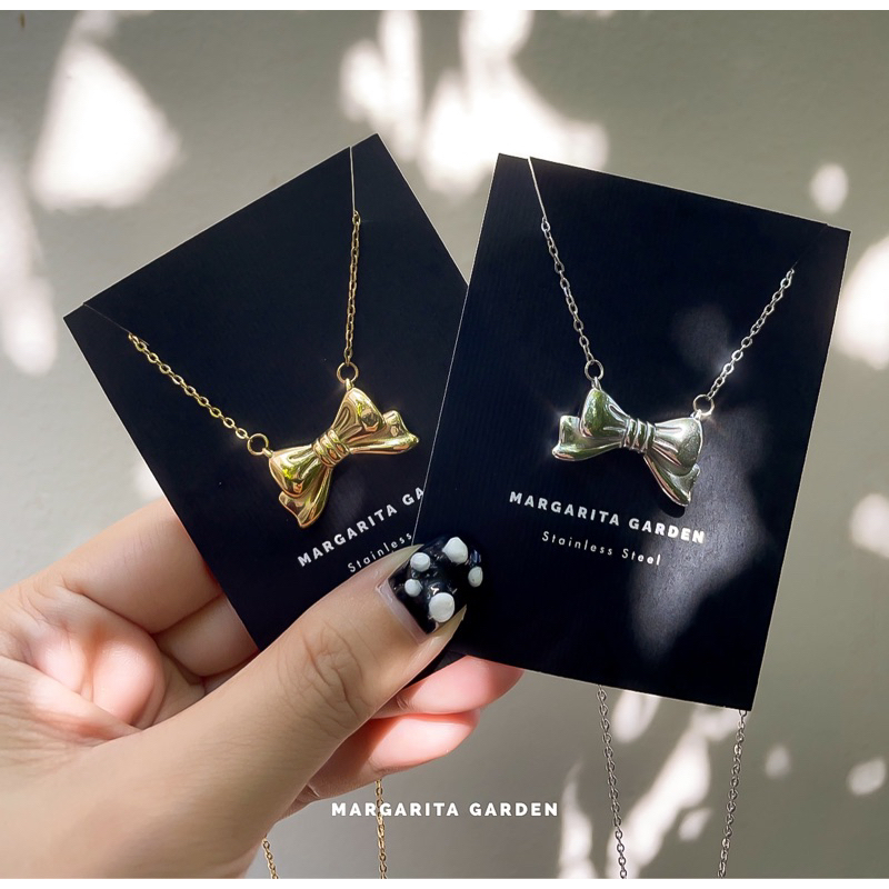 Margarita Cutie Ribbon (Style 2) Pendant Necklace