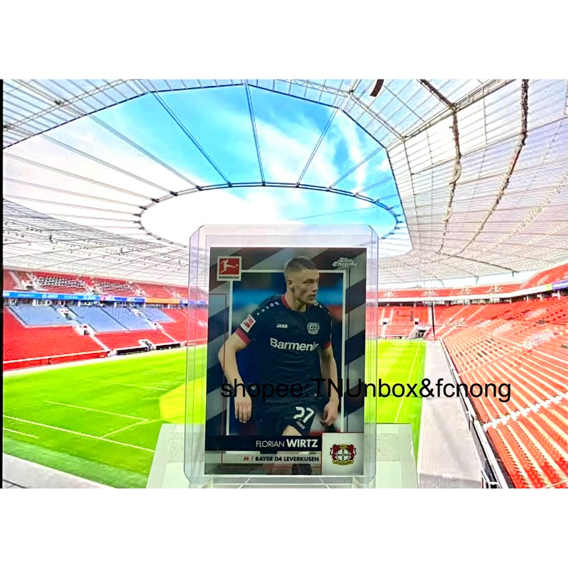 การ์ดนักฟุตบอล 2021 Topps Tier 1 - Florian Wirtz ROOKIE RC