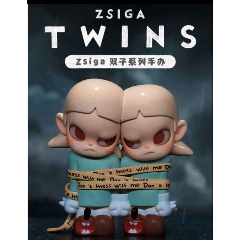 ZSIGA TWINS  POPMART