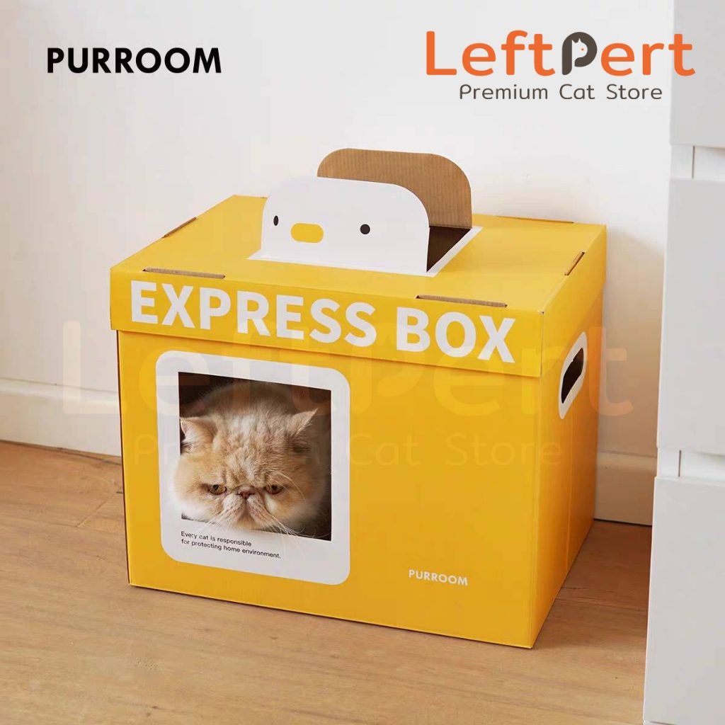 Purroom Express Box ที่นอนแมวและที่ลับเล็บแมว