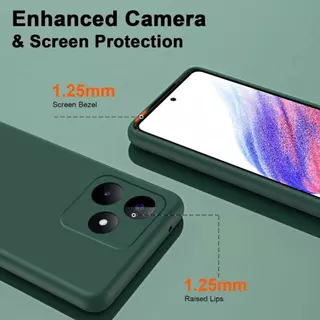 เคสกำมะหยี่ สำหรับ Oppo Realme C85 C75 C71 C61 C63 C51 C53 Realme Note50 Note60 Note70 Note80กันกระแทก