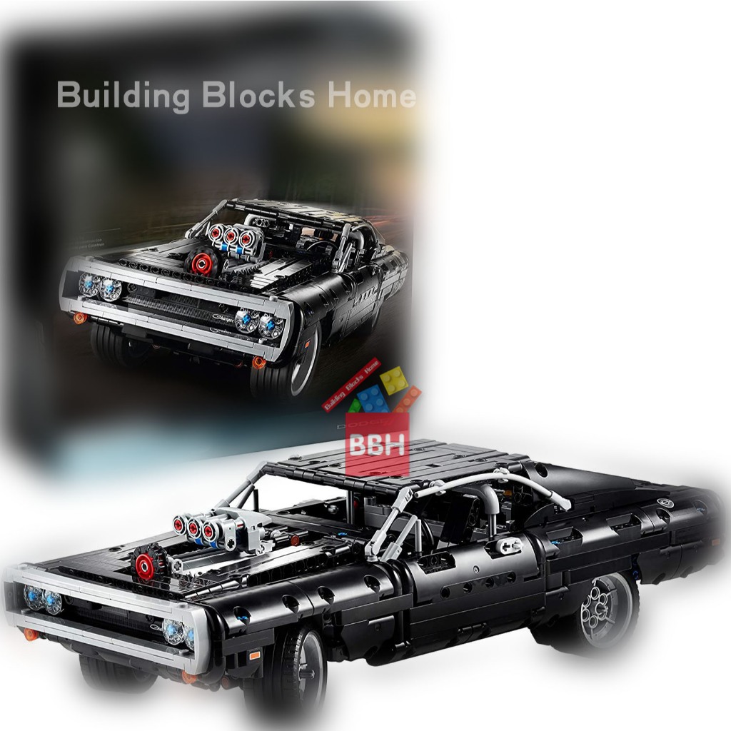 ⚡จัดส่งตลอด 24 ชั่วโมง ⚡Compatible lepin Technic Toy Building Blocks Dodge 42111（1077+PCS）