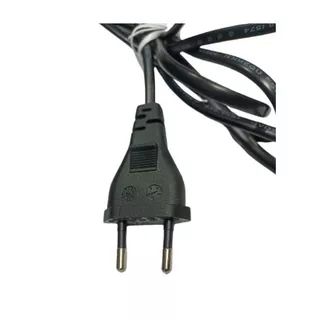 สายไฟ AC 2รู สำหรับ CANON EPSON / USB สายแบน 2×0.75mm2 ยาว 1.0 เมตร