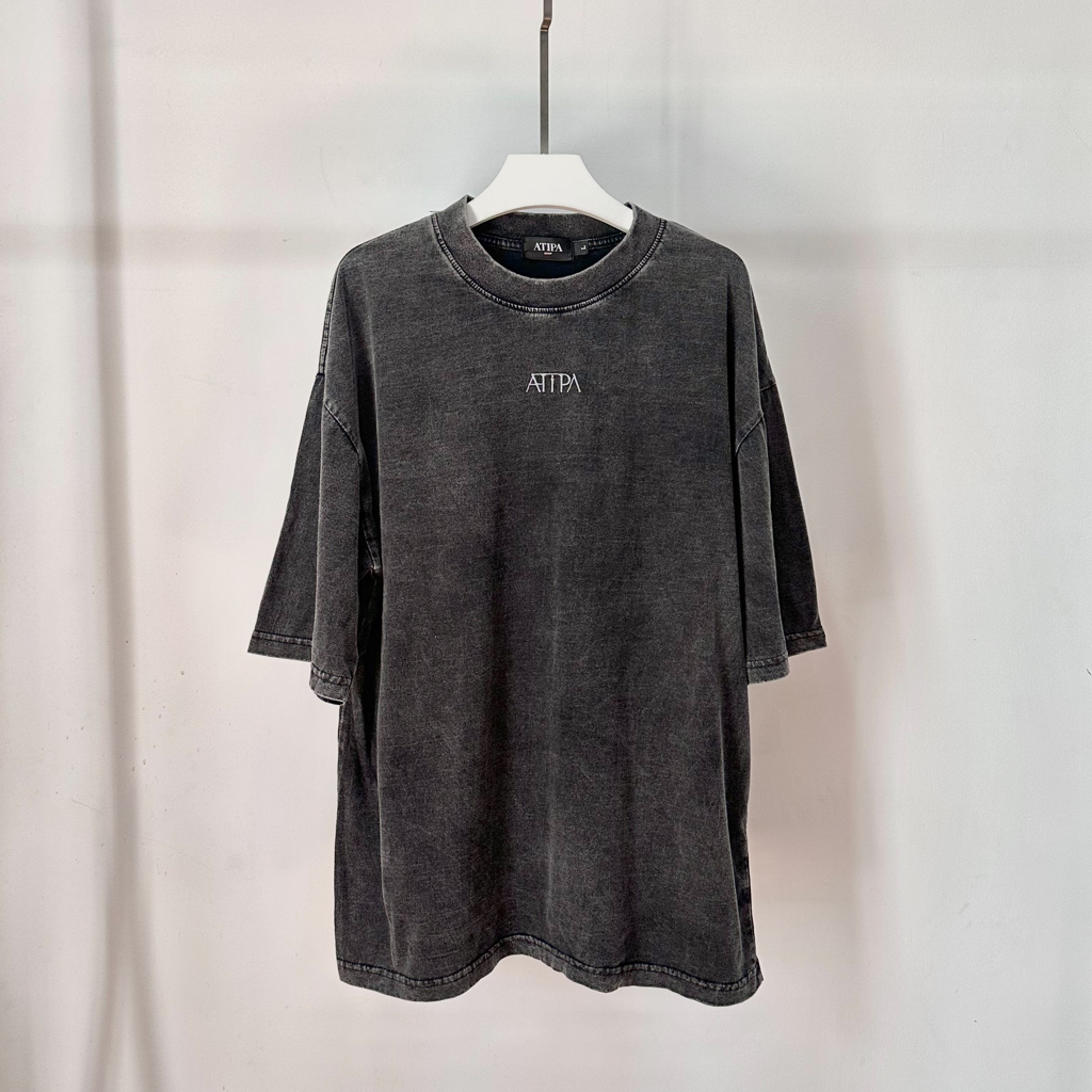 Atipashop - FADE OVERSIZE T-SHIRT เสื้อยืด แขนสั้น คอกลม รูปที่ 7