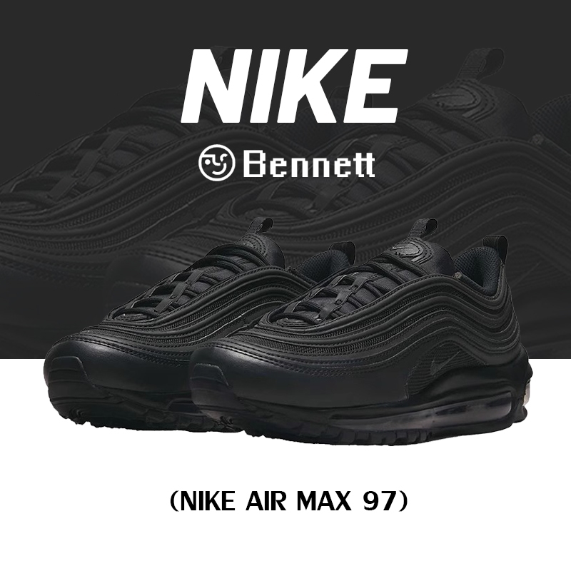 NIKE Air Max 97 💯 Sneakers DH8016-002 absolute black  แท้ 100%