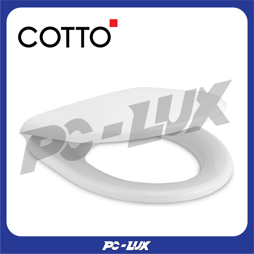 COTTO ฝารองนั่งโถสุขภัณฑ์ทรงกลม รุ่น C90055 (SOFT CLOSE)