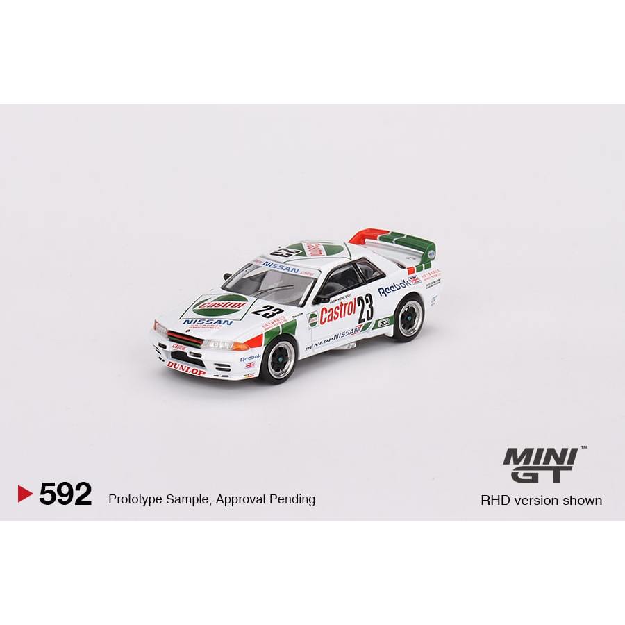 Nissan Skyline GT-R (R32) Gr. A #23 1990 Macau Guia Race Winner 1:64 (MINI GT)