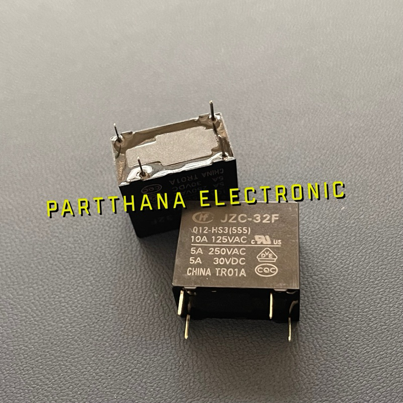JZC-32F 012HS3 RELAY 12VDC 4ขา พร้อมส่งในไทย