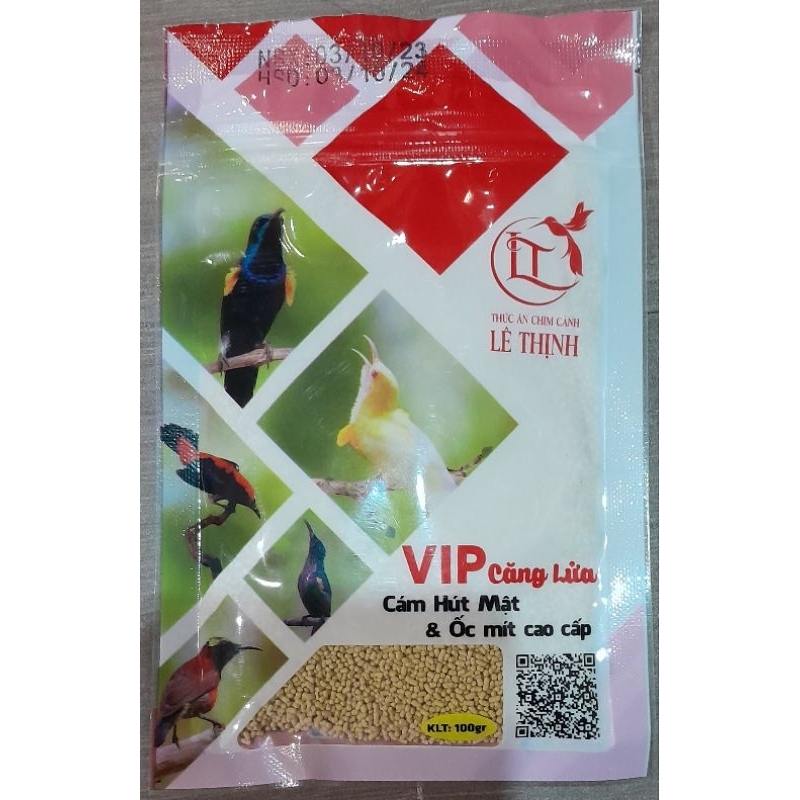 อาหารนกกินปลี Lethinh เกรดพรีเมี่ยม สูตร VIP กระตุ้นการร้อง