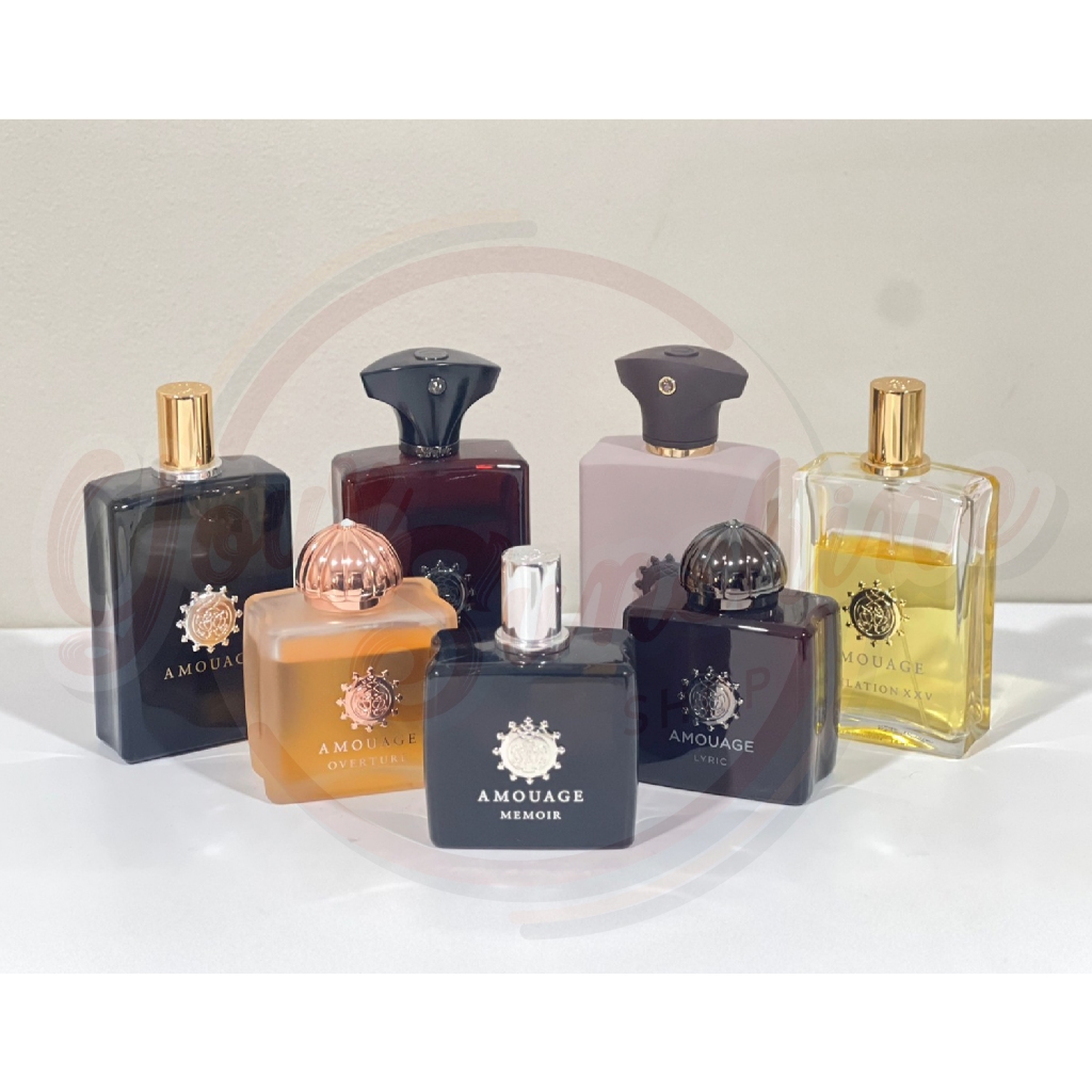 Am0uage ทดลอง ⭕ น้ำหอมแท้ 100% น้ำหอม Sample ขวดแก้วหัวสเปรย์ Niche perfume