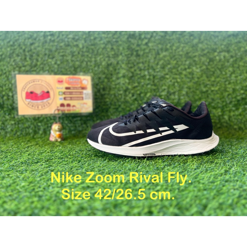 Nike Zoom Rival Fly. Size 42/26.5 cm. #รองเท้าไนกี้ #รองเท้าผ้าใบ #รองเท้าวิ่ง #รองเท้ามือสอง #รองเท้ากีฬา