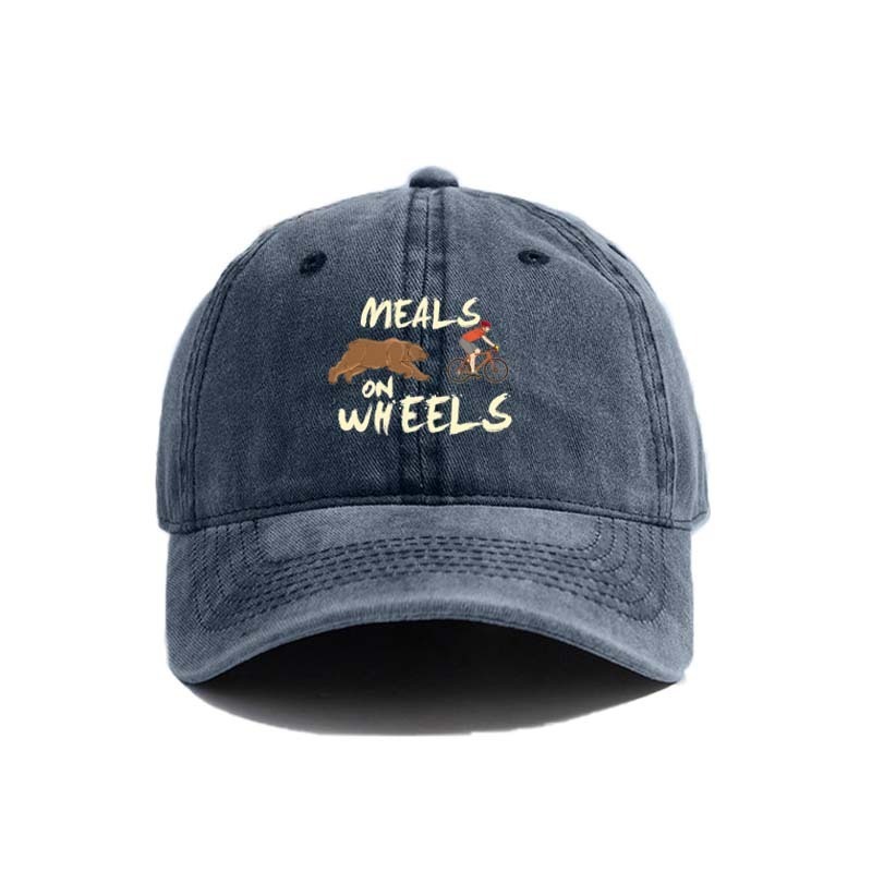 มี 5 สี หมวกพิมพ์ลาย MEALS ON WHEELS（ 2024）