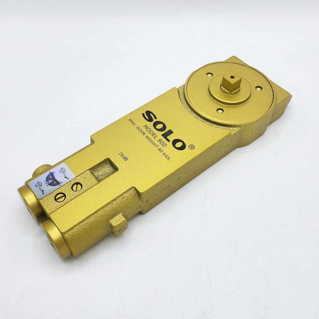 SOLO โช๊คประตูบานสวิง 2 วาล์ว #800/1000/1200 โซโล โช้ค โช้คไดมอน โช้คฝังในวงกบ โช๊ค โช๊คไดมอน Door closer โช้คอัพบานสวิง - รูปที่ 6