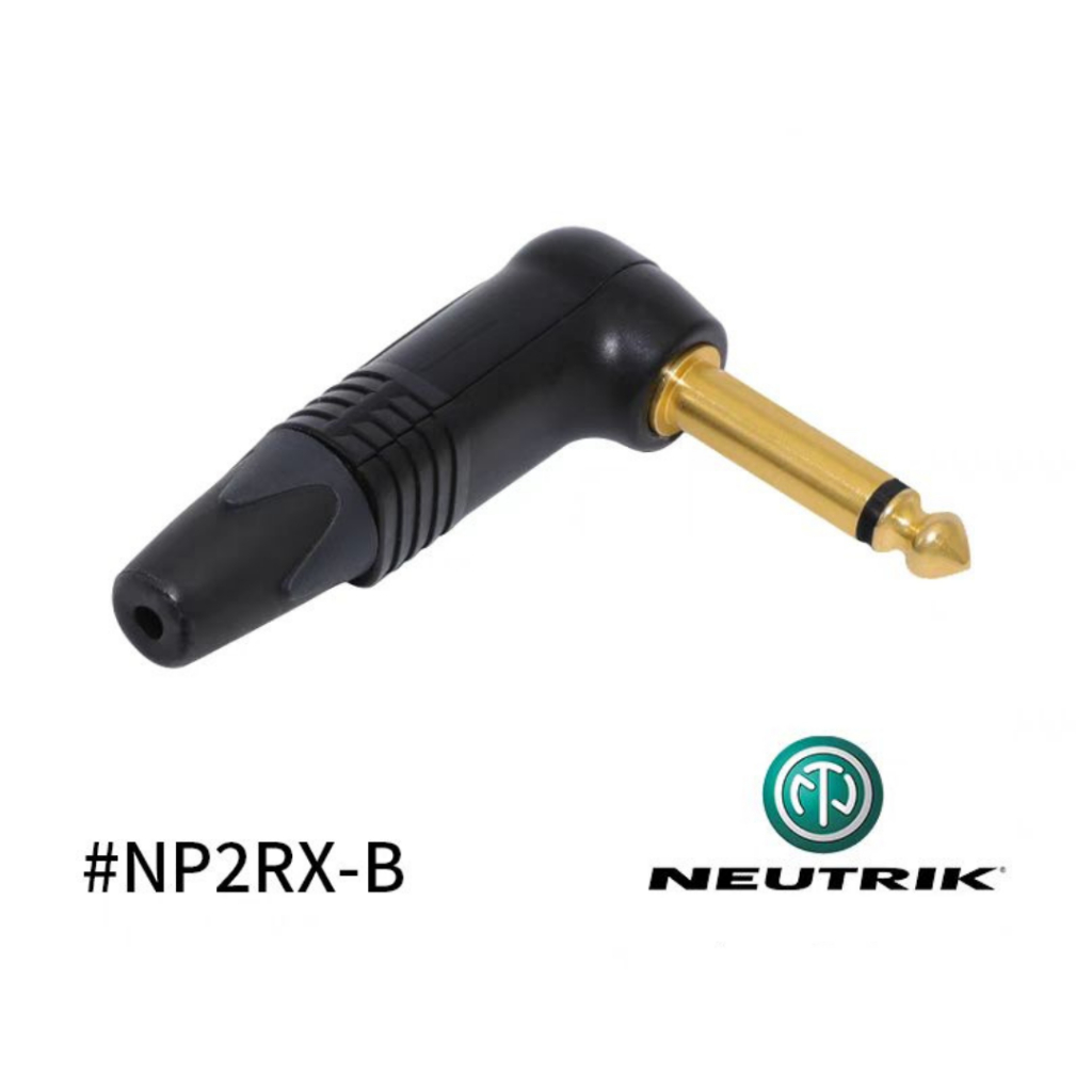 หัวแจ็คโมโน Neutrik นิวทริค NP2RX-B , NP2RXB