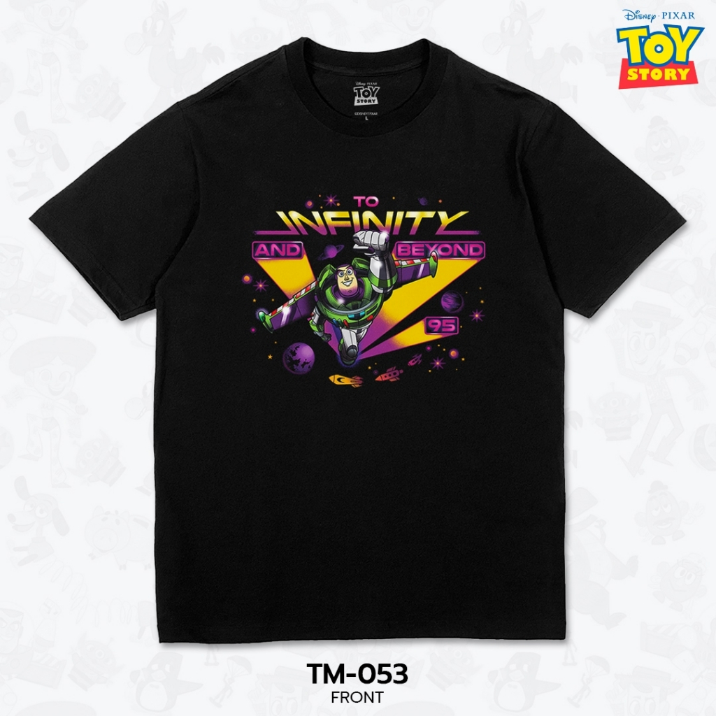 Power 7 Shop เสื้อยืดการ์ตูน "Buzz Lightyear" ลิขสิทธิ์แท้ DISNEY (TM-053)
