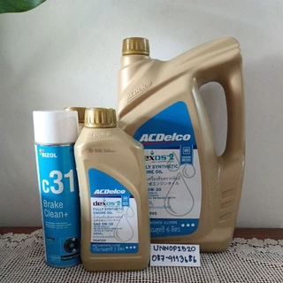 น้ำมันเครื่องดีเซลAcdelco5w-30 เด๊กซอส2 สังเคราะห์แท้+กรองเครื่องหลายรุ่นแถมฟรีสเปร์ยเบรค1ขวด,แถมเสื้อสงกรานAcdelco=1ตัว