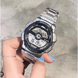 แท้ cmg แท้ศูนย์ 100% Casio Standard World time AE-1300 AE-1200 AE1200WH AE1000WHD AE1400WHD ประกันศูนย์ 1 ปี